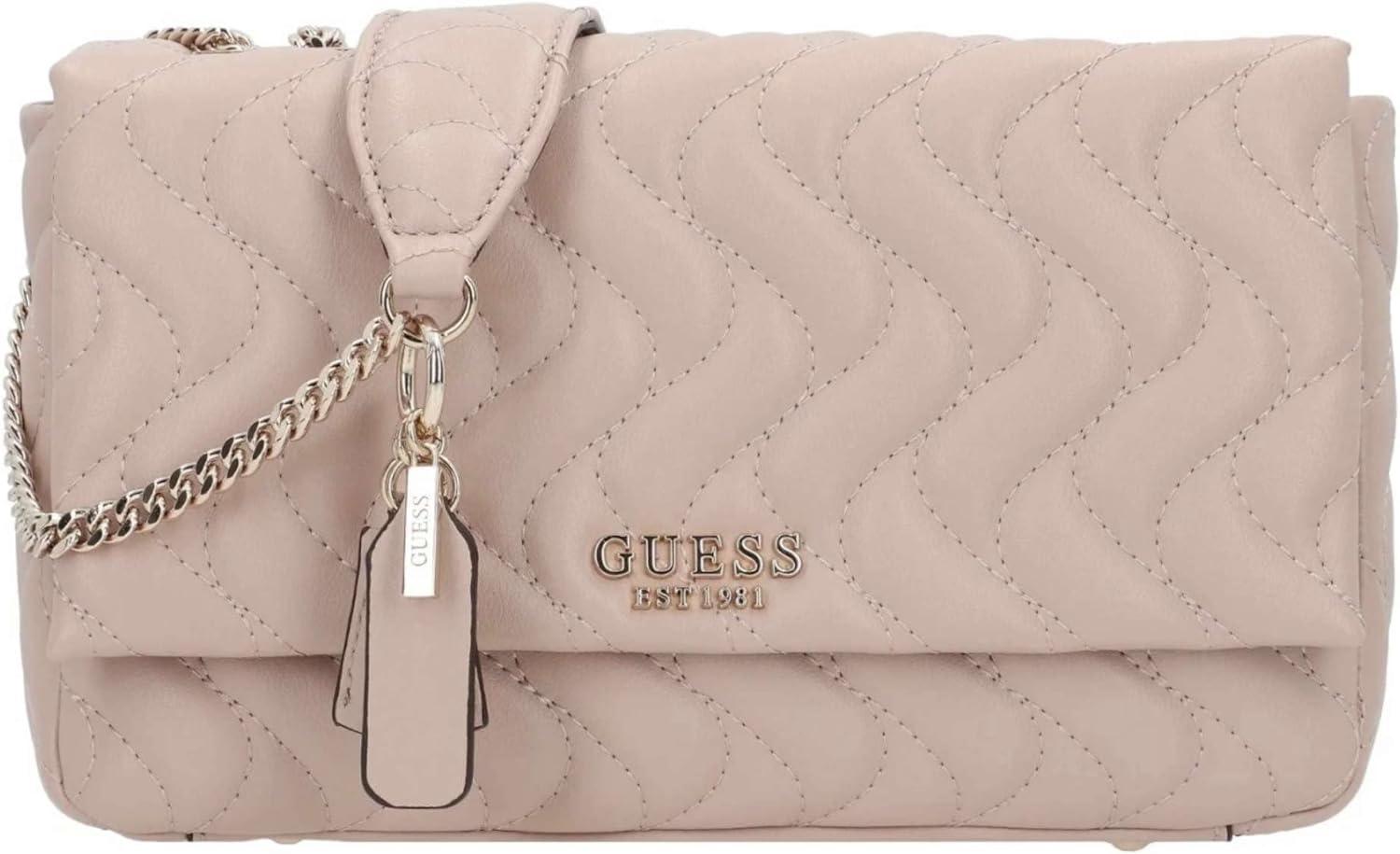 Borsa A Tracolla Guess Donna Rosa Antico