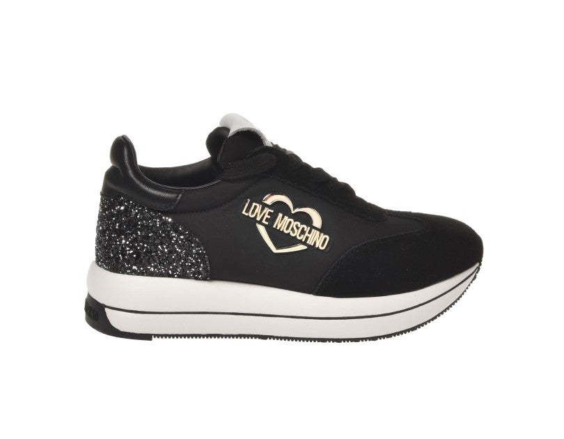 Sneakers Love Moschino Donna RUN40 Nero pfashion pfashion