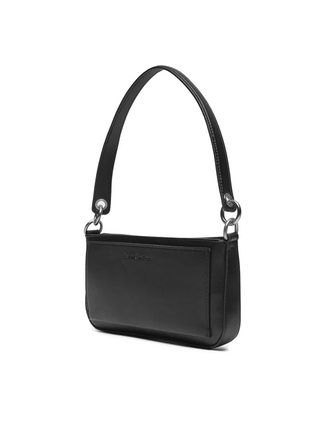 Borsa a Spalla Calvin Klein Donna Pouch deboss Nero