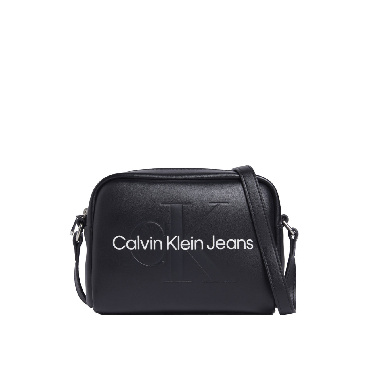 Borsa a Tracolla Calvin Klein Donna Sculpted Camera Nero