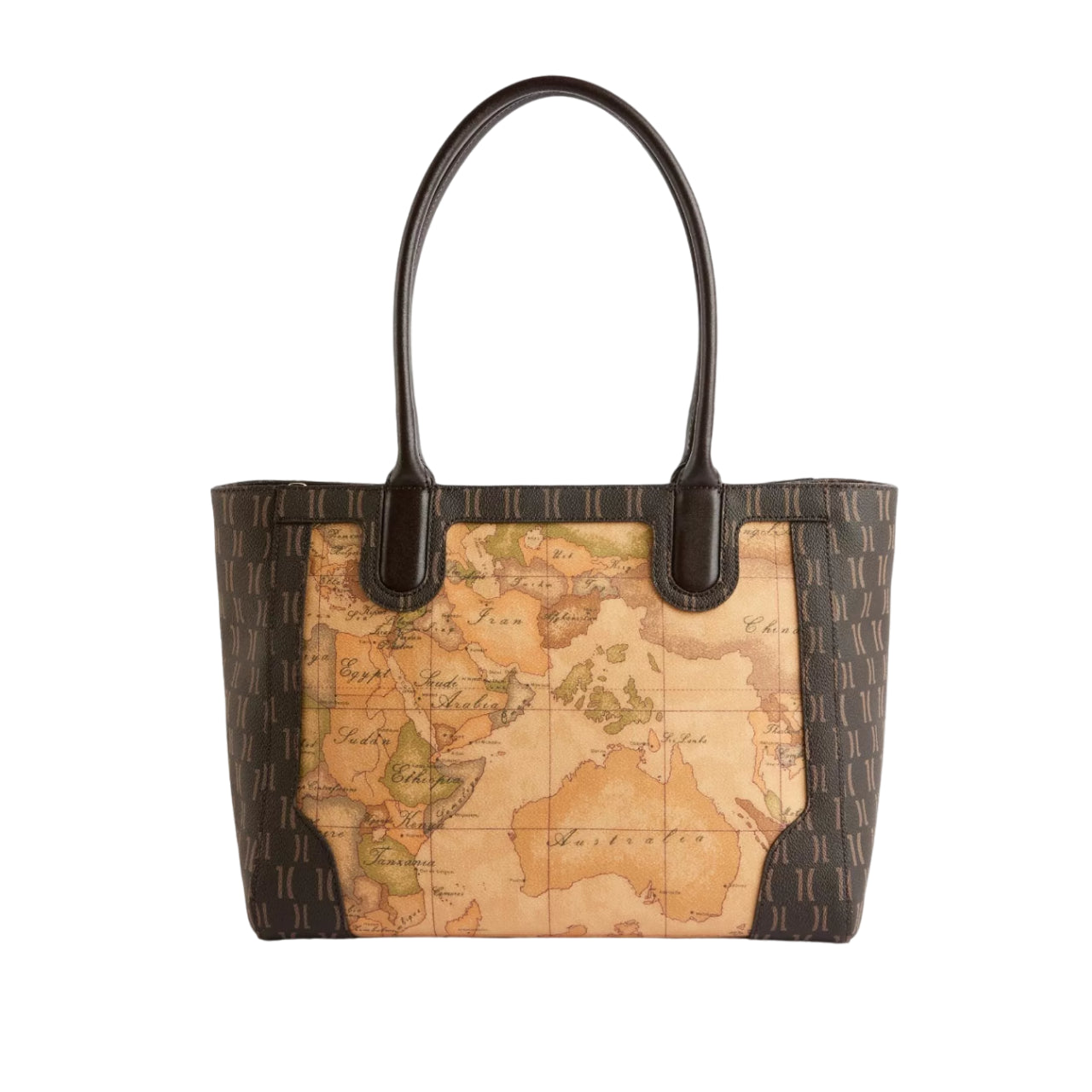 Borsa Shopper Alviero Martini 1^ Classe Donna Geo Iconic Marrone/Geo Classic