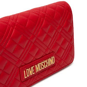 Tracollina Love Moschino Donna Quilted Rosso