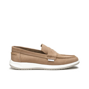 Mocassini Docksteps Uomo Casual Nabuk Beige