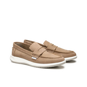 Mocassini Docksteps Uomo Casual Nabuk Beige