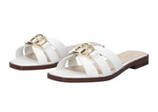 Sandalo Guess Donna Symo Bianco/oro