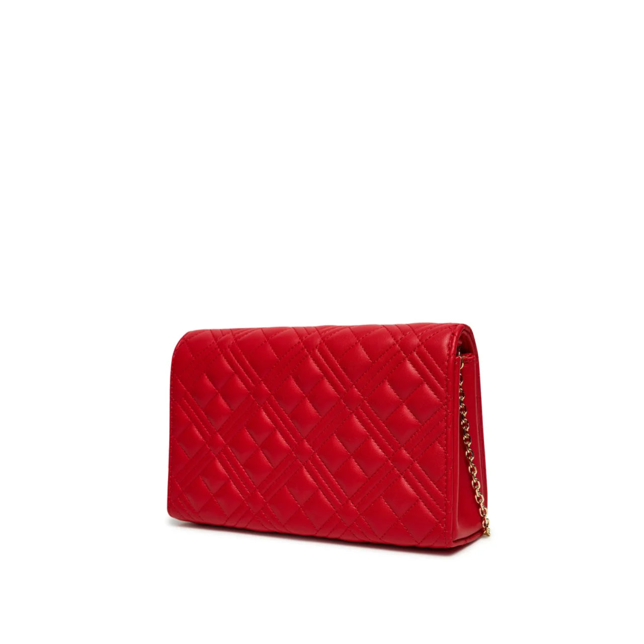 Tracollina Love Moschino Donna Quilted Rosso