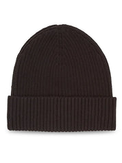 Berretto Calvin Klein Unisex Cotton rib beanie Nero