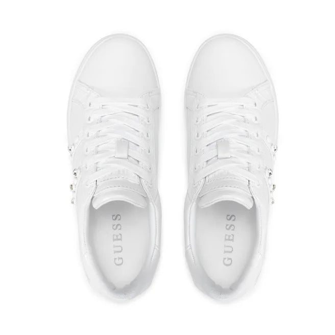 Sneakers Guess Donna Ricena Bianco