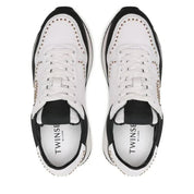 Sneakers Twinset Donna Bianco/Nera