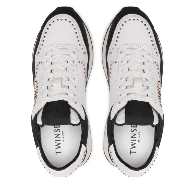 Sneakers Twinset Donna Bianco/Nera