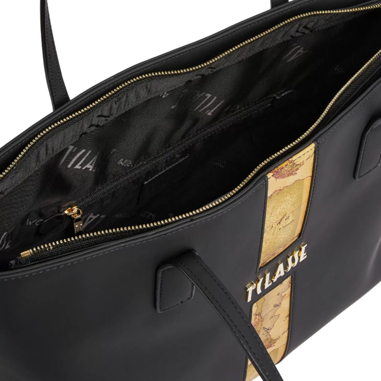 Borsa Shopper Alviero Martini 1^ Classe Donna Journey Geo Nero