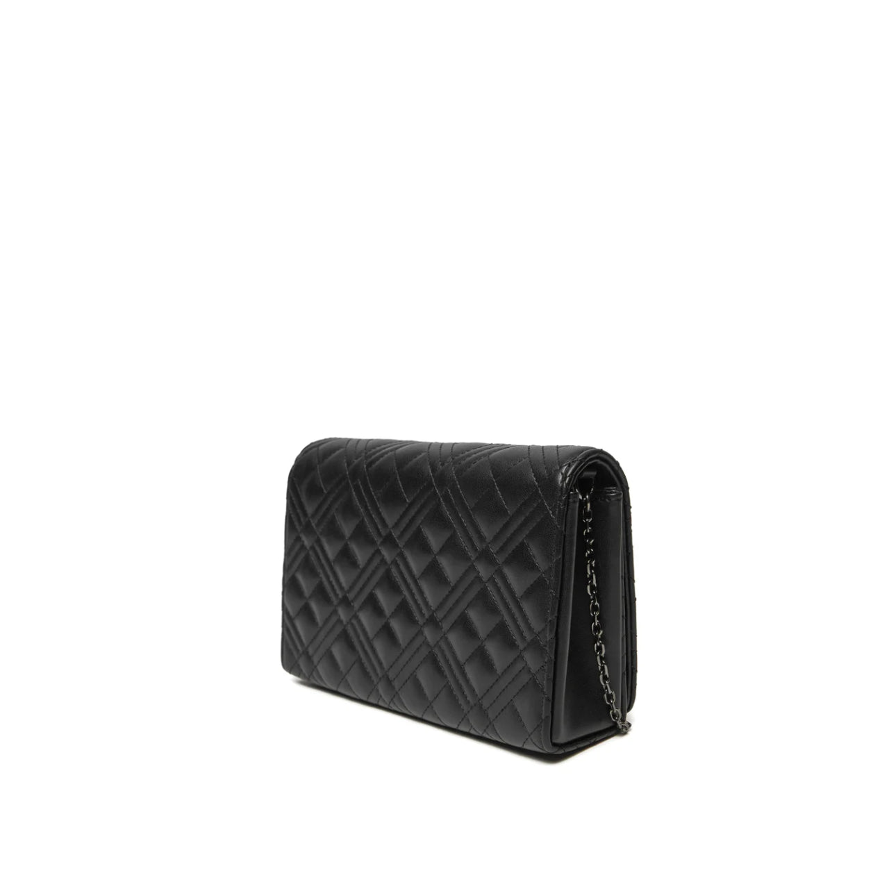 Tracollina Love Moschino Donna Quilted Nero/grigio