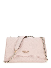 Borsa a Tracolla Guess Donna Marieke Convertible Beige