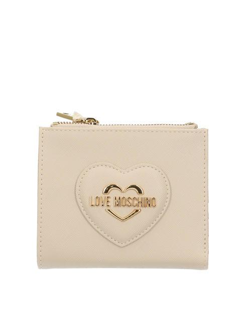 Portafoglio Love Moschino Donna  Avorio